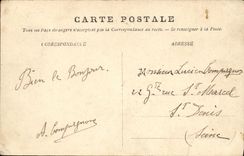 VINTAGE POSTCARD Boat War Bruix