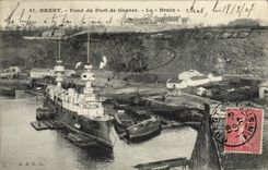 VINTAGE POSTCARD Bateau Brest War Fund of the Wearing of War Bruix