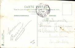 VINTAGE POSTCARD Bateau Carnot War Armours D Escadre