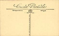 VINTAGE POSTCARD Boat War Navy Cassard