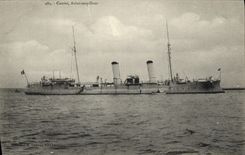 VINTAGE POSTCARD Boat War Cassini Sloop Destroyer