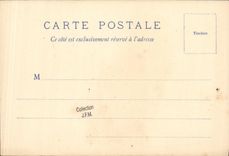 VINTAGE POSTCARD Boat War Against Destroyer D Squadron Cassini Casablanca