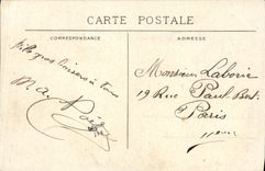 VINTAGE POSTCARD Boat War Cassini Fair maritime international of Bordeaux