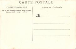 VINTAGE POSTCARD Bateau War the Cecile Croiseur of 1st Class has Batterie