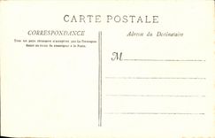 VINTAGE POSTCARD Bateau War Charlemagne Cuirasse D Escadre has Tourelles