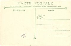 VINTAGE POSTCARD Boat War Charlemagne During the Operations