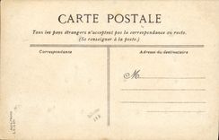 VINTAGE POSTCARD Bateau War Francoise Navy the Martel Charters Armours 1st Class