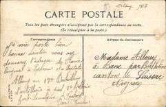 VINTAGE POSTCARD Bateau War French Navy the Martel Charters Armours 1st Class