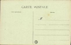 VINTAGE POSTCARD Boat War Cherbourg Cuirasse Charles Martel