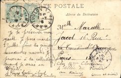 VINTAGE POSTCARD Bateau War Charles Martel Cuirasse D Escadre has Tourelles