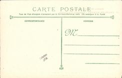 VINTAGE POSTCARD Bateau War French Navy Charles Martel Cuirasse has Tourelles