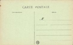 VINTAGE POSTCARD Boat War Cherboug Cuirasse Charless Martel