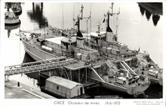 MODERN CARD Boat War Circe Hunter of Mines 1973