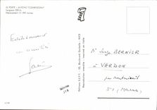 MODERN CARD Bateau War the Gate Clemenceau Plane Carries planes