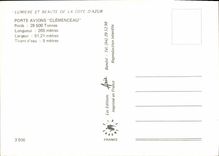 CPm Bateau Clemenceau War Carries Planes