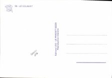 MODERN CARD Boat War Colbert