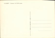 VINTAGE POSTCARD Boat War Colbert Cruiser