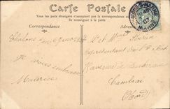 VINTAGE POSTCARD Bateau War the Cop Cruiser Armours