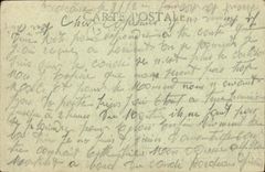 VINTAGE POSTCARD Bateau War Cop Cruiser Armours French 1st Rank With Damping Close has Prendre the Sea for the combat