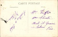 VINTAGE POSTCARD Boat War French Fleet Condorcet Squadron Dreadnought