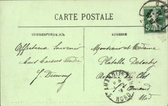 VINTAGE POSTCARD Bateau War Navy Dreadnoughts Condorcet Cuirasse has turbines