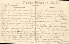 VINTAGE POSTCARD Bateau War Billhook Armours French 1st rank