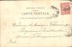 VINTAGE POSTCARD Boat War Billhook