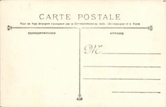 VINTAGE POSTCARD Bateau French Military War Danton Cuirasse D Escadre has turbines