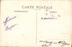 VINTAGE POSTCARD Boat War Navy Danton Drednougth 1st squadron