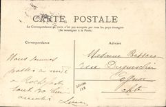 VINTAGE POSTCARD Boat Rochefort War On Sea Arsenal Davoust Cruiser in reserve