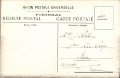 Portugues de Guinea de War Marinha de Guinea Portuguesa del barco de la POSTAL de la VENDIMIA