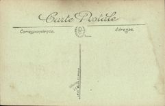 VINTAGE POSTCARD Bateau War Navy Democracy Armours 1st rank