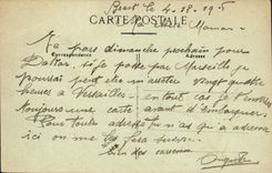 VINTAGE POSTCARD Boat War Navy the Armor Democracy