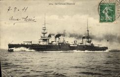 VINTAGE POSTCARD Boat War the Armor Democracy