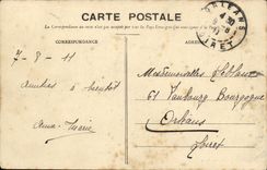 VINTAGE POSTCARD Boat War the Armor Democracy