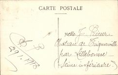 VINTAGE POSTCARD Bateau War the Democracy Armours D Escadre of 15000 tons