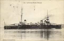 VINTAGE POSTCARD Boat War the Armor D Squadron Democracy