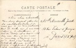 VINTAGE POSTCARD Bateau War Desaix Croiseur Armours