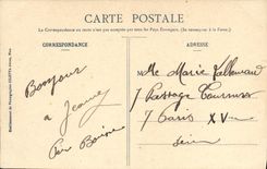 VINTAGE POSTCARD Bateau War Desaix Croiseur Armours 1st Class