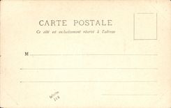 VINTAGE POSTCARD Bateau War devastation Cuirasse D squadron has strong exchange