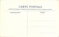 VINTAGE POSTCARD Bateau War Devastalion Cuirasse has Fort Exchange