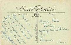 VINTAGE POSTCARD Bateau War Navy Dreadnoughts Diderot Armours D squadron