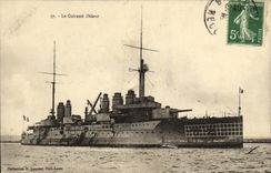 VINTAGE POSTCARD Boat War the Diderot Armor