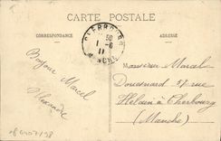 VINTAGE POSTCARD Boat War the Diderot Armor