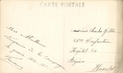 VINTAGE POSTCARD Bateau War Naval War Diderot Armours D squadron of 1st Rank Planes