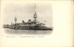 VINTAGE POSTCARD Boat War Navy Dupuy Of Lome