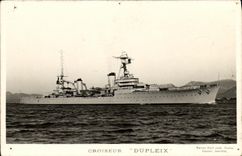 MODERN CARD Bateau War Cruiser Armours Dupleix