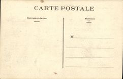 VINTAGE POSTCARD Bateau War Souvenir Of the Maritime Week Dupetit Thouars Croiseur Armours in roads of St Nazaire