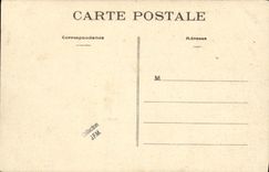 VINTAGE POSTCARD Bateau War Souvenir Of the Great Maritime Week Dupetit Thouars Croiseur armours L squadron of north
