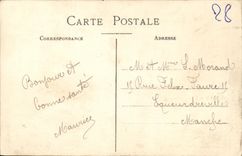 VINTAGE POSTCARD Bateau War Edgar Quuinet Croiseur Armours French 1st Rank by heavy sea